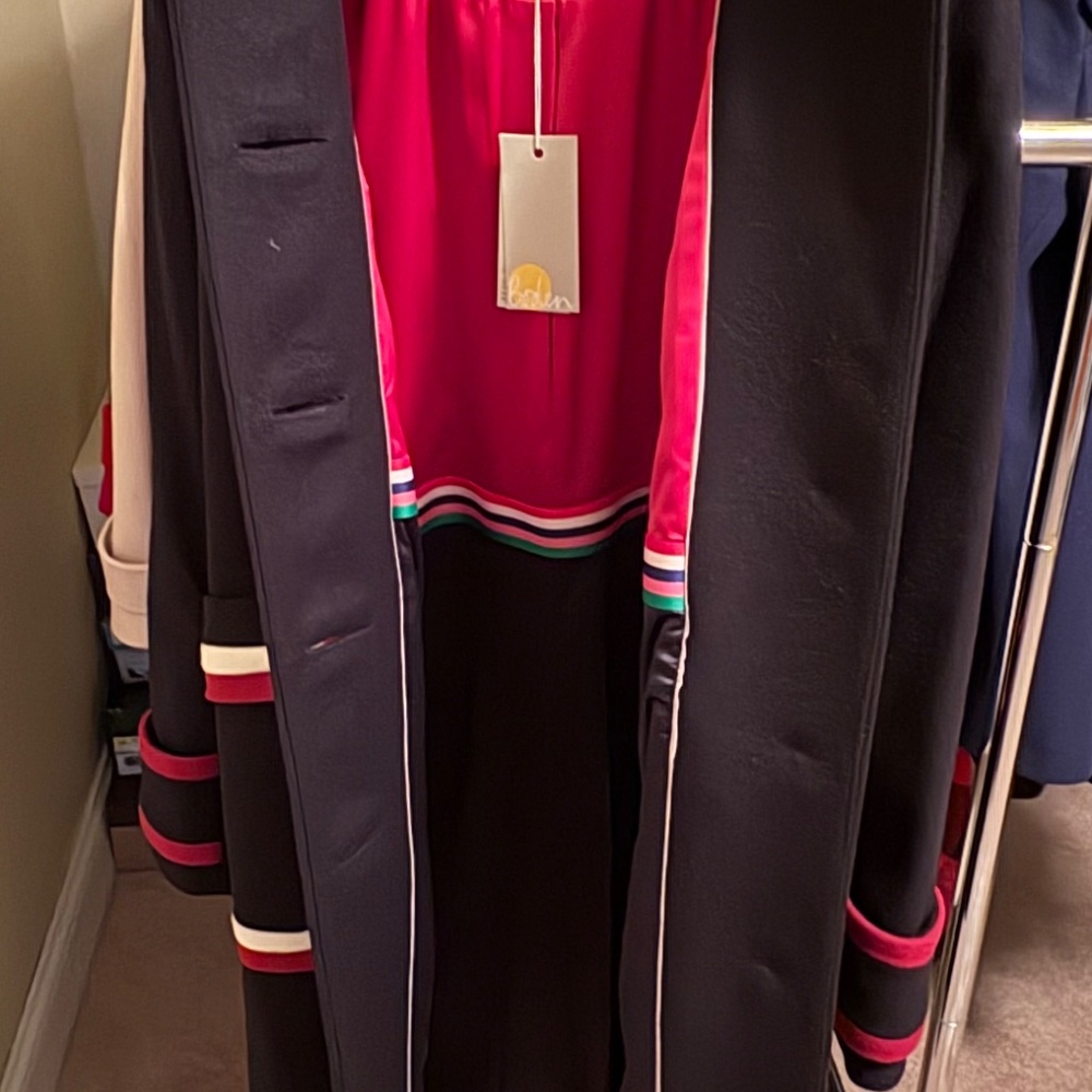 Boden Navy Blue Coat - Picture 4 of 11